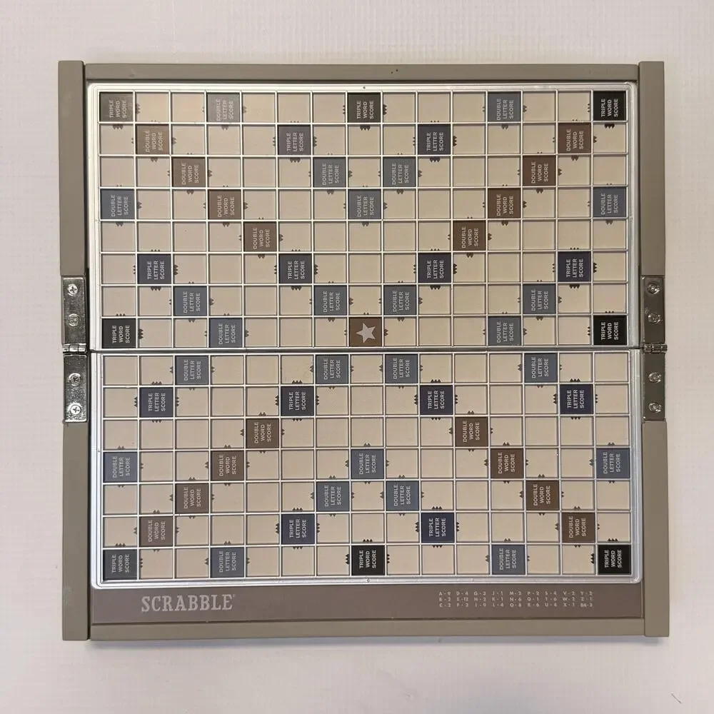 Hasbro Scrabble Pottery Barn Deluxe Travel Board Word Game 8+ 2-4 Players 2019